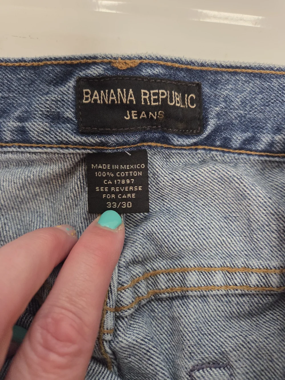 Banana Republic Medium Blue Denim Jeans